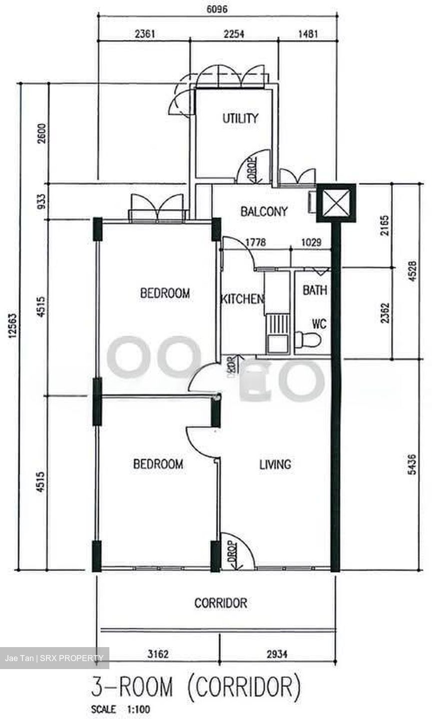 Blk 23 Balam Gardens (Geylang), HDB 3 Rooms #576225061